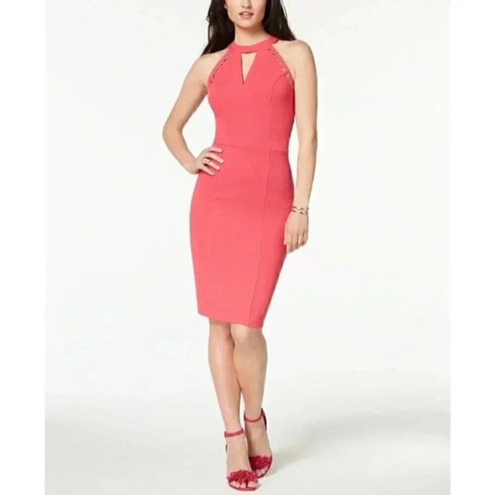 XOXO Pink Bodycon Dress NWT S